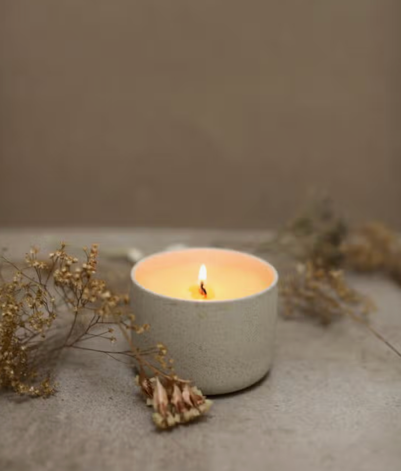 Aromatherapy Wood Wick Candle - 3 Scent Options