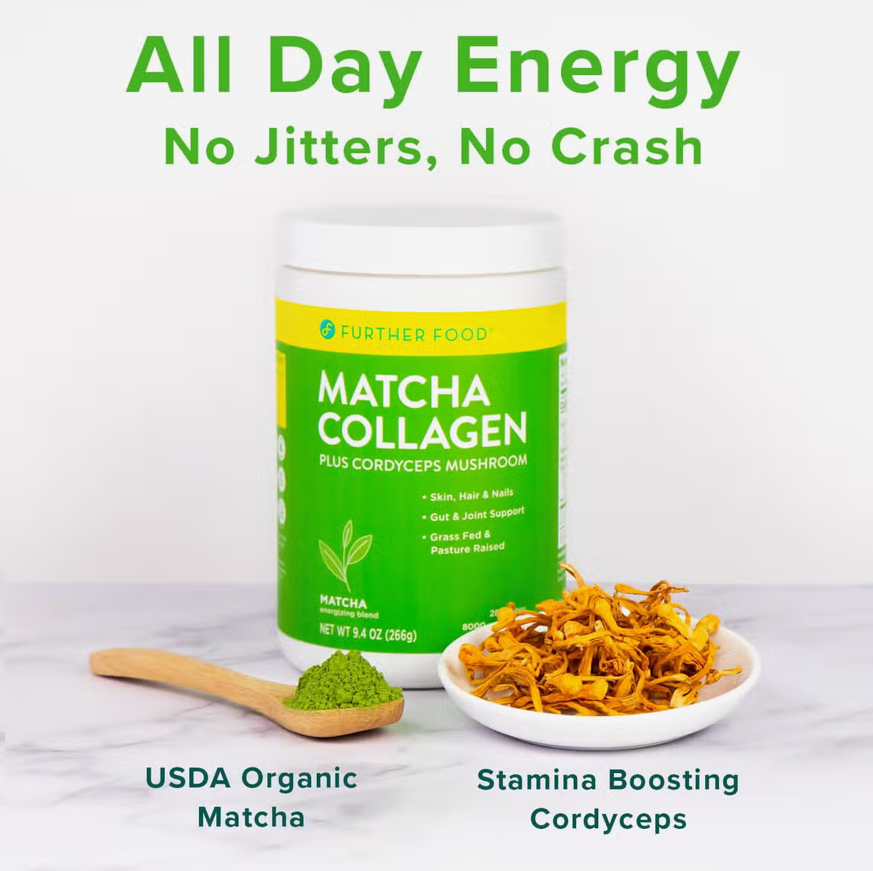 Matcha and Cordyceps Collagen
