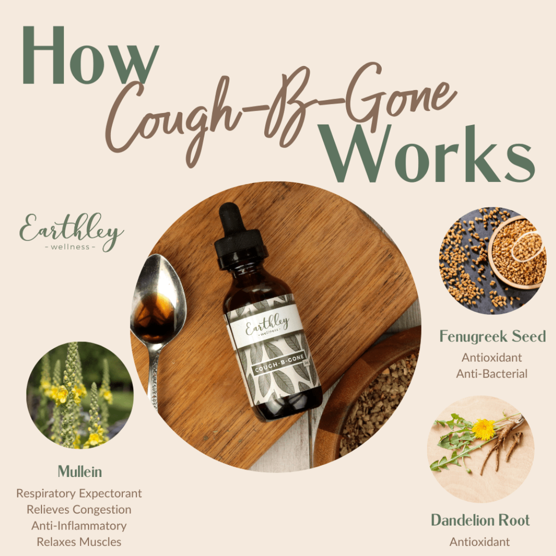 Cough Be Gone Tincture (Kid Safe) 2oz