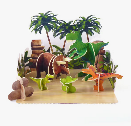 Pop-out Play Set Dinosour Roar