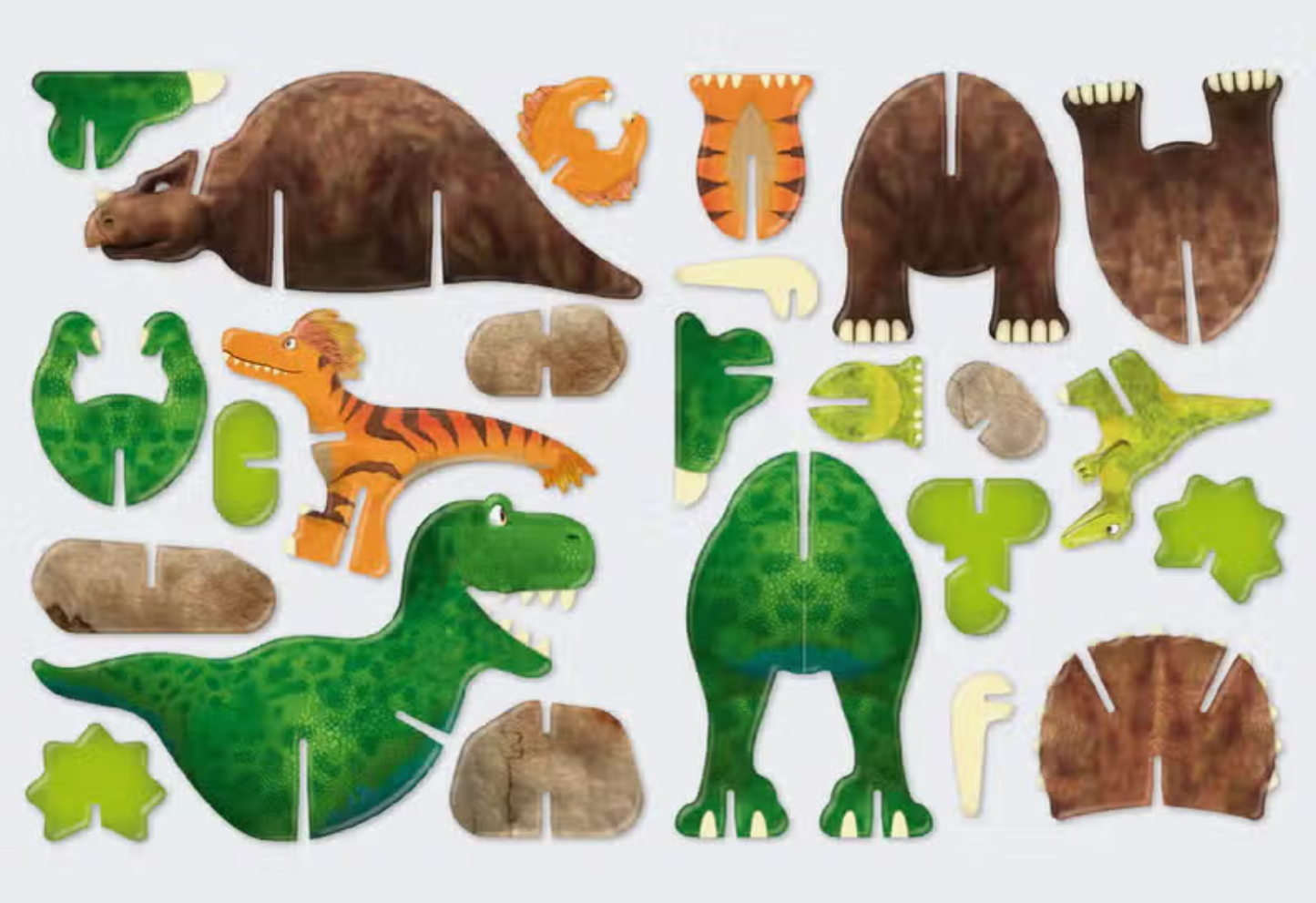 Pop-out Play Set Dinosour Roar
