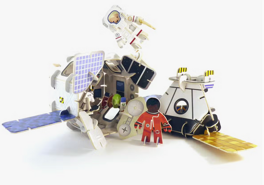 Pop-out Play Set Space Station
