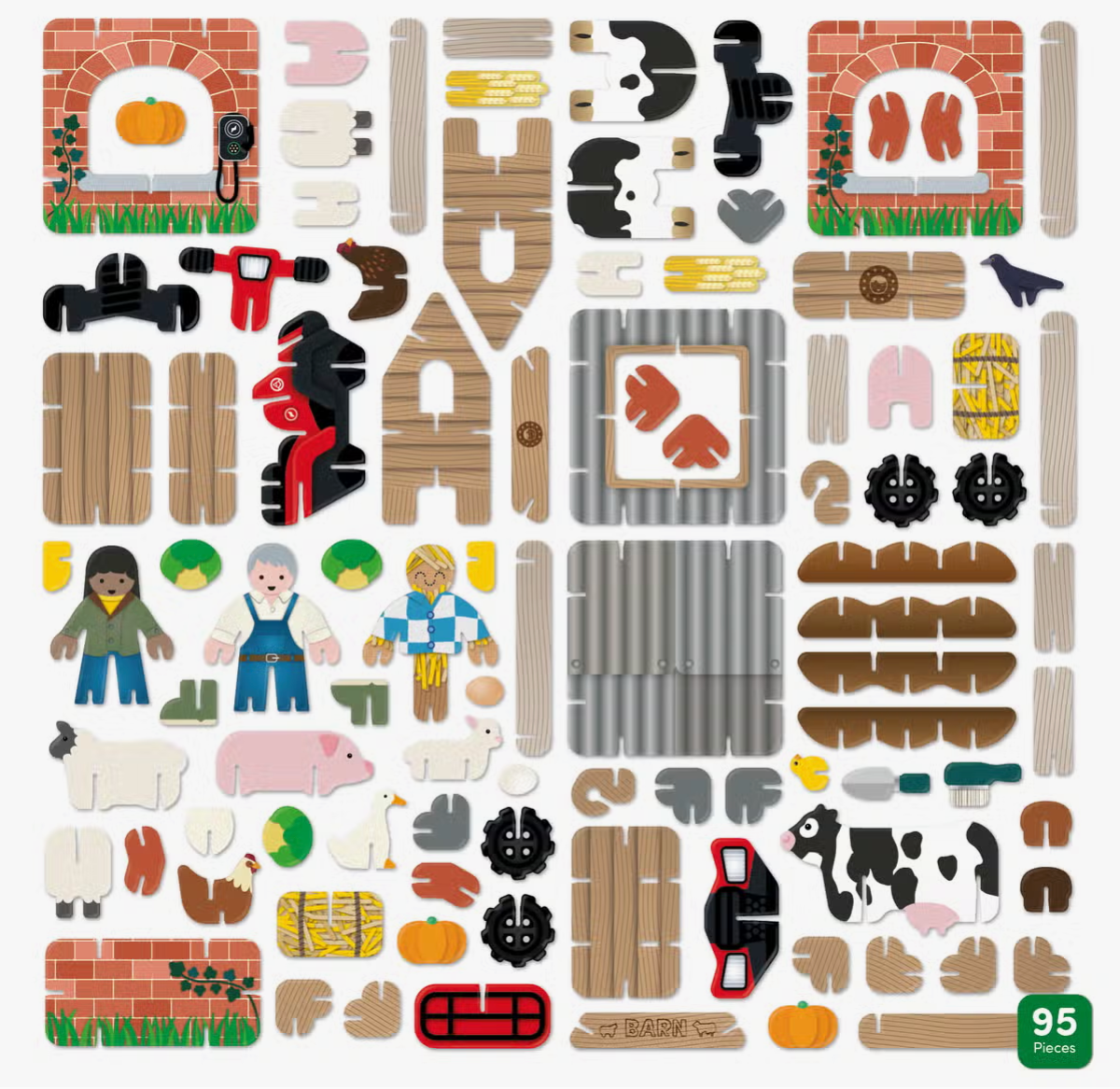 Pop-out Play Set - Farmyard