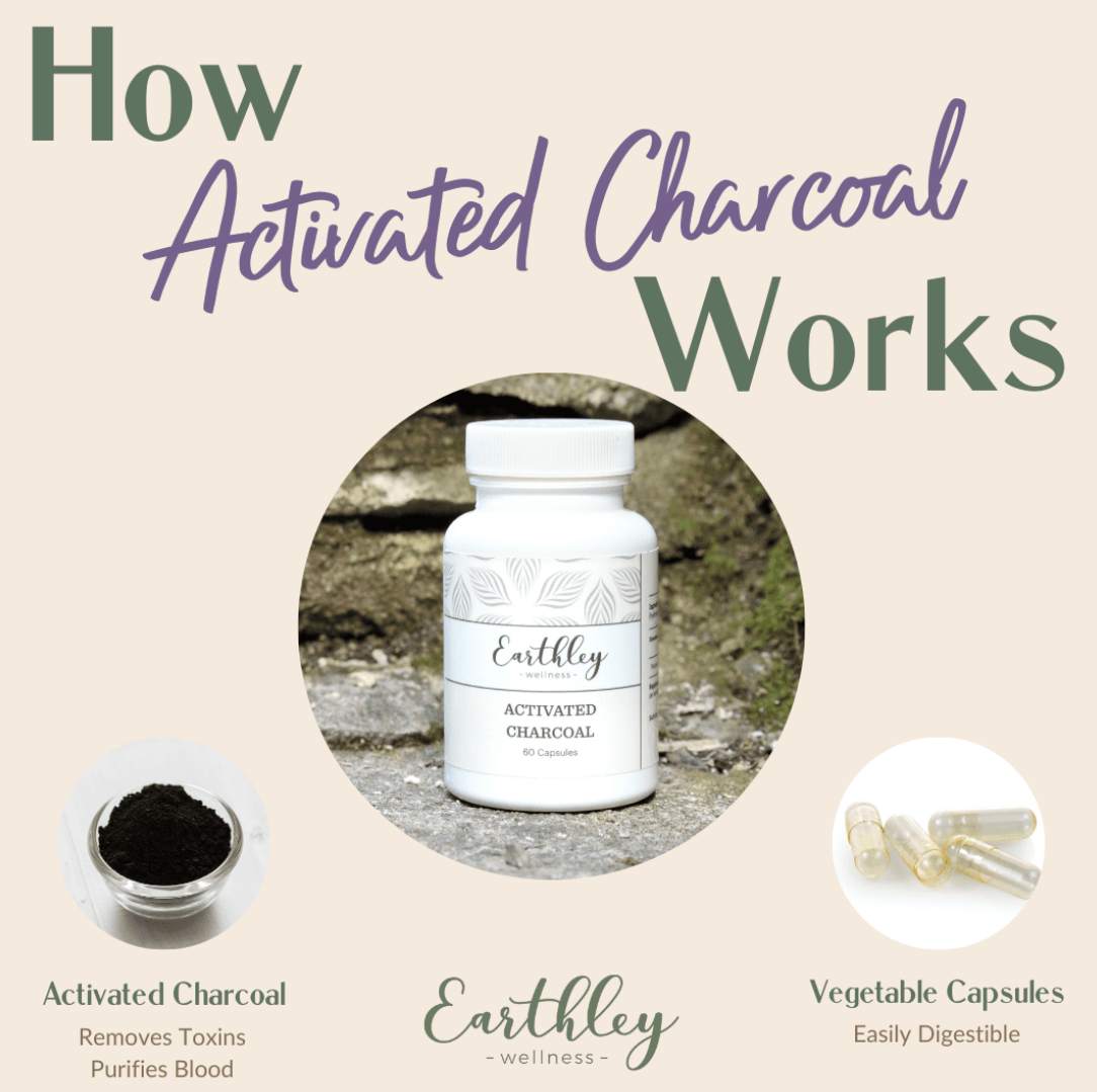 Activated Charcoal Capsules 60 ct
