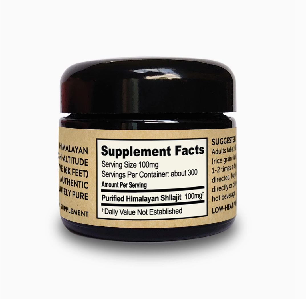 Pure Himalayan Shilajit Resin