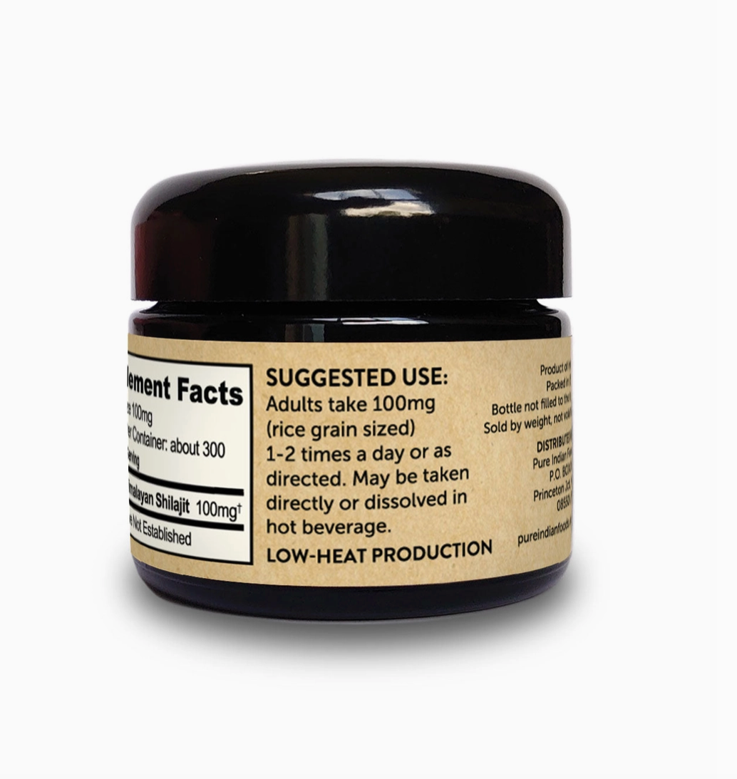 Pure Himalayan Shilajit Resin