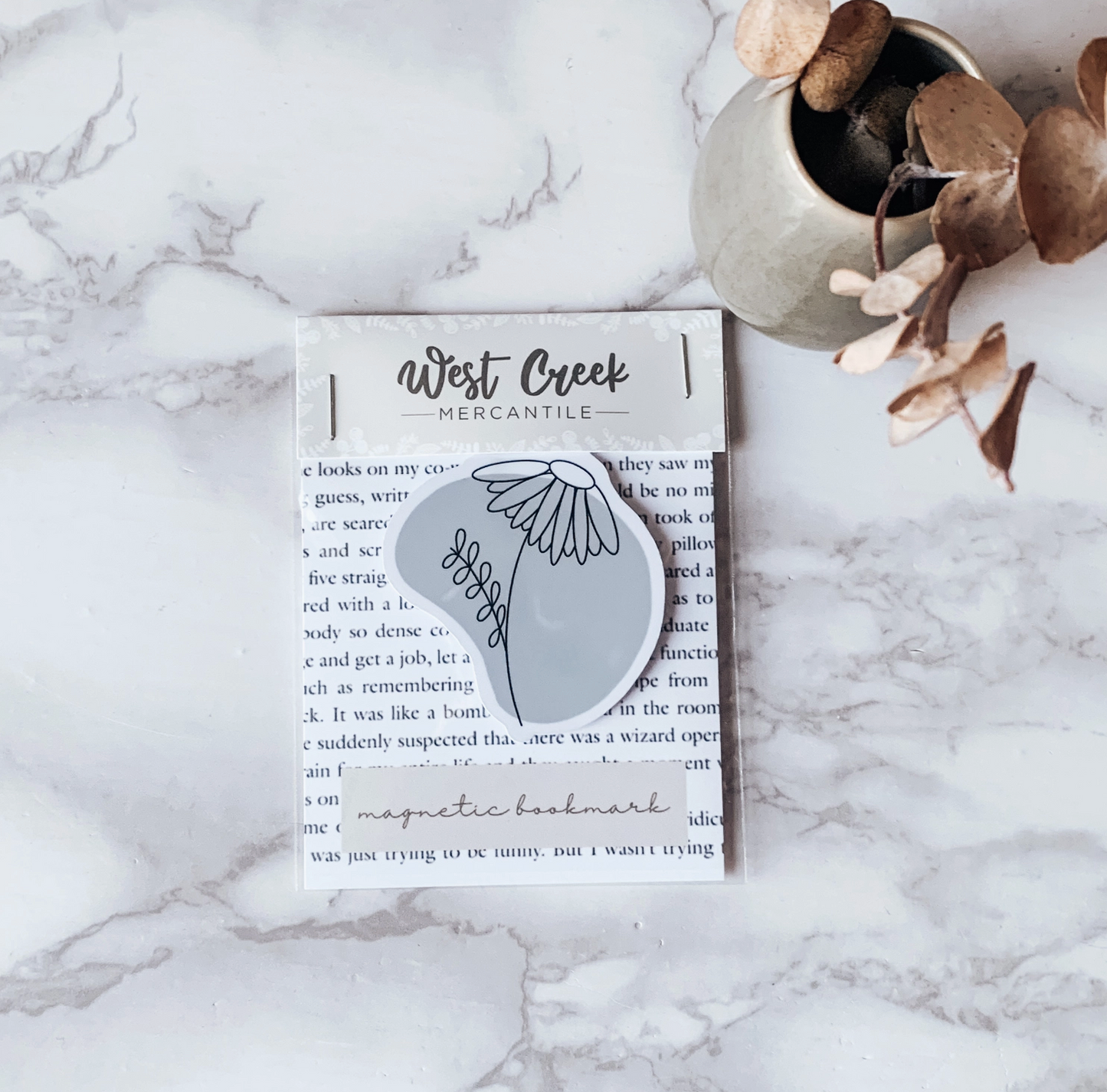 Magnetic Bookmark - Wildflower