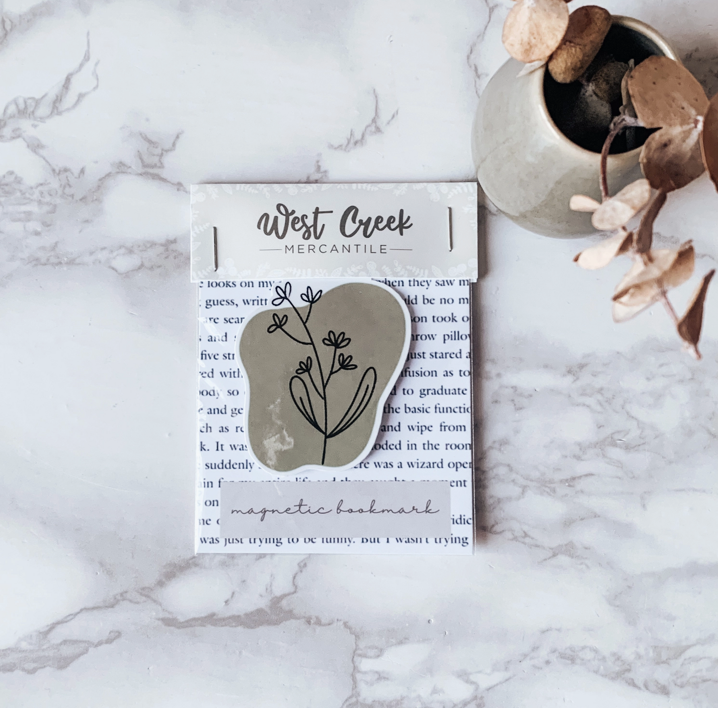 Magnetic Bookmark - Wildflower