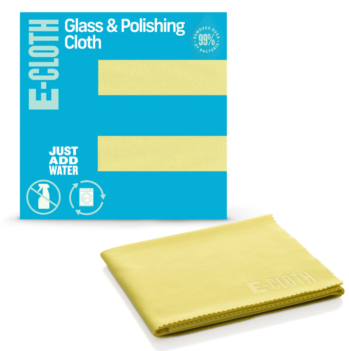 E-Cloth Glass + Polishing Cloth