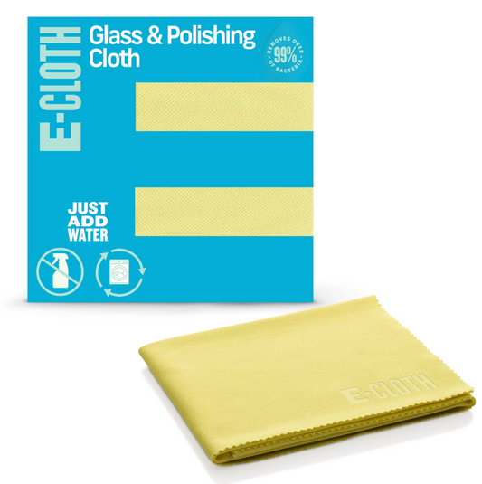 E-Cloth Glass + Polishing Cloth
