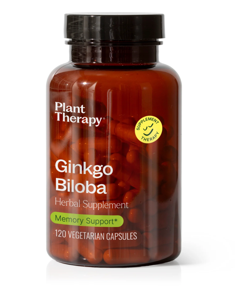 Ginkgo Biloba Herbal Supplement (Memory Support) 120 capsules