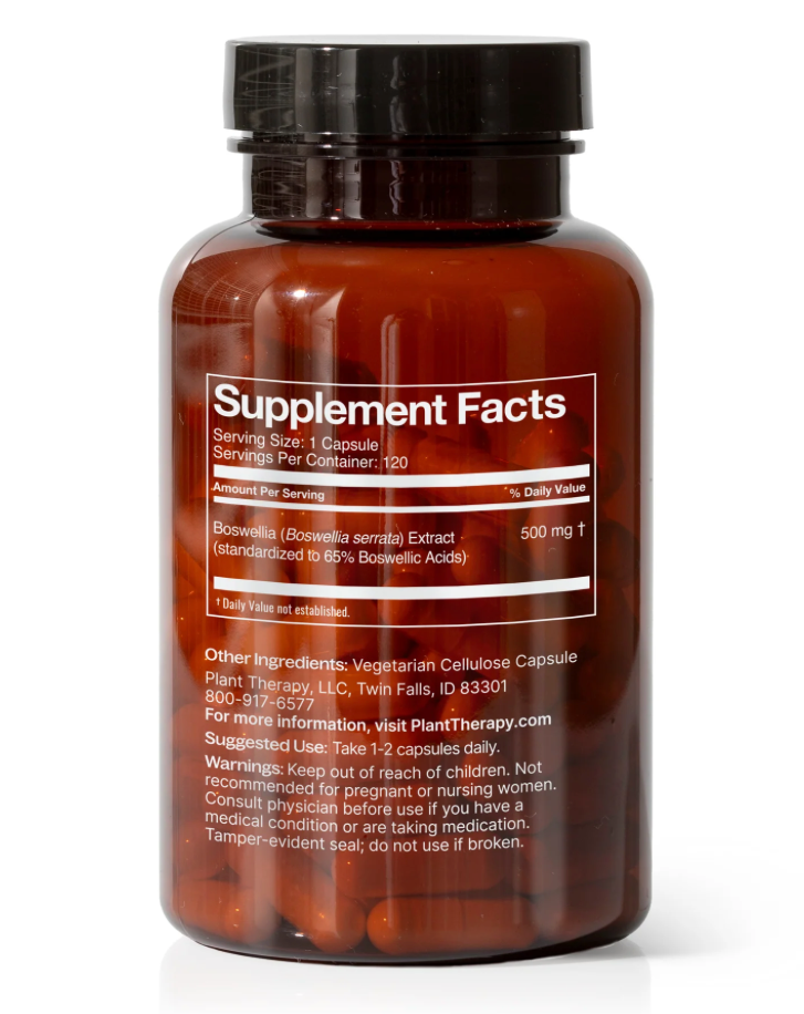Boswellia Herbal Supplement (Inflammation Support) 120 capsules