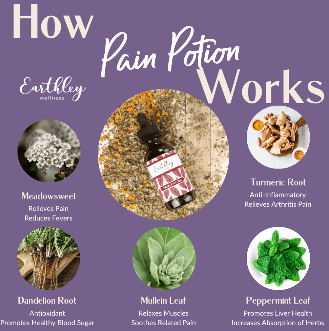 Pain Potion 2oz Tincture