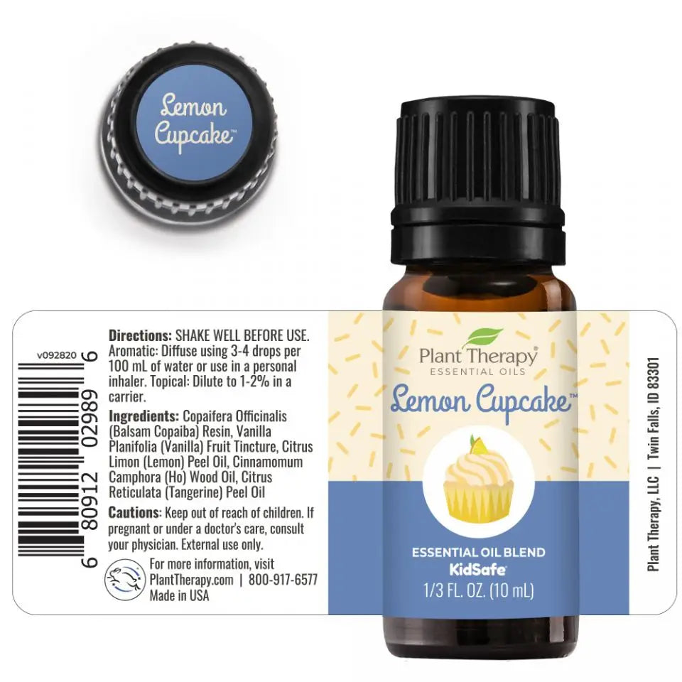 Plant Therapy Lemon Cupcake Essential Oil 10ml