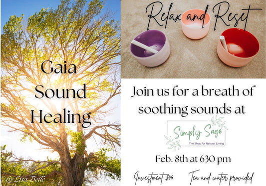 2/8 @6:30pm Gaia Sound Healing