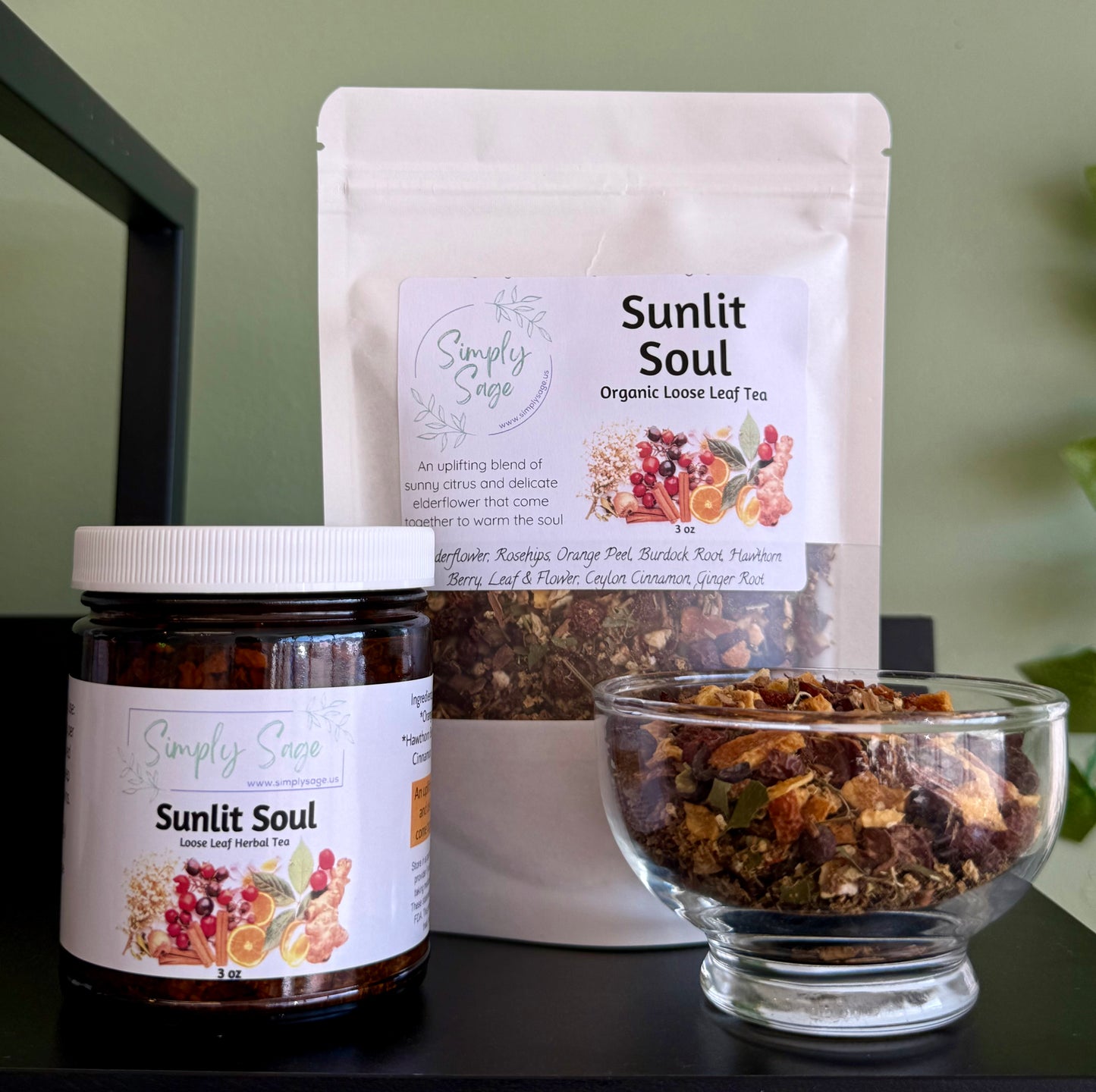 Sunlit Soul Organic Loose Leaf Tea