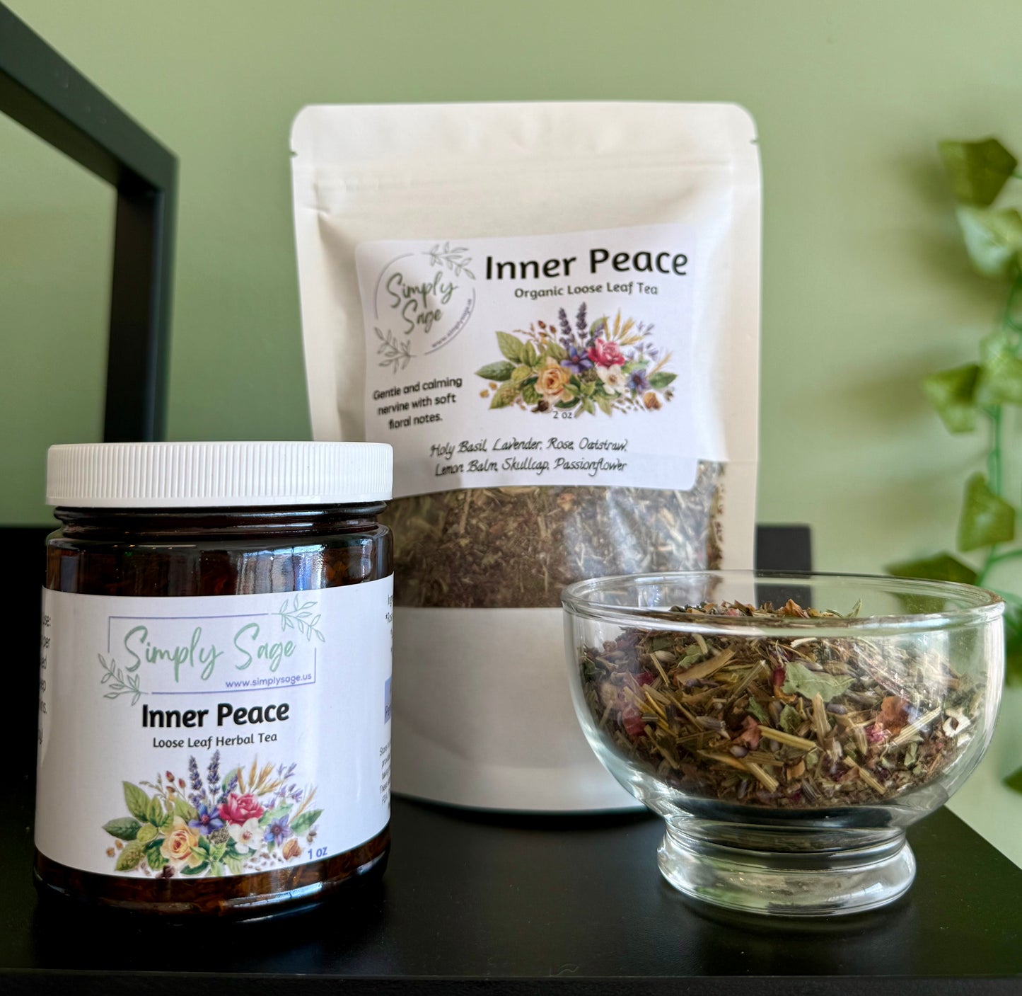 Inner Peace Organic Loose Leaf Tea Blend