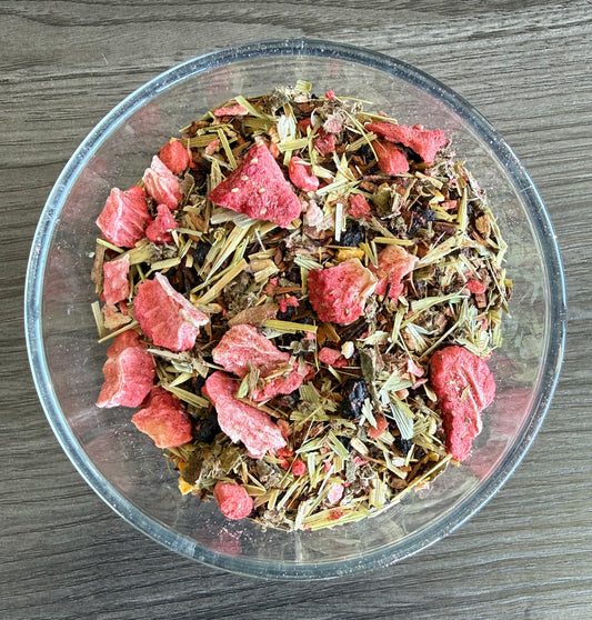 Strawberry Bliss Loose Leaf Herbal Tea