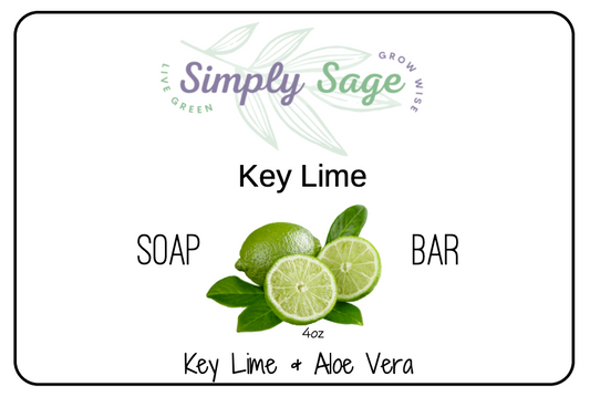 Handmade Bar Soap - Key Lime