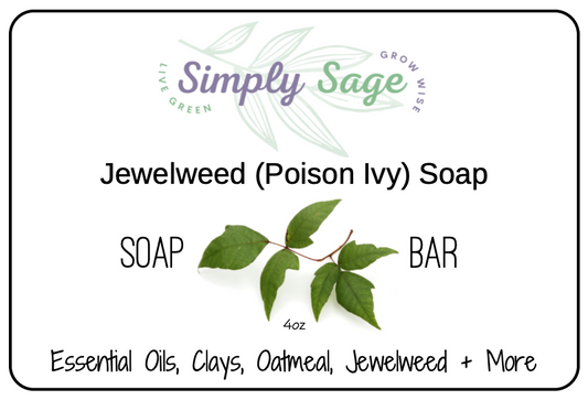 Handmade Bar Soap - Jewelweed (Poison Ivy)