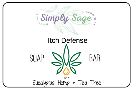 Handmade Bar Soap - Itch Defense
