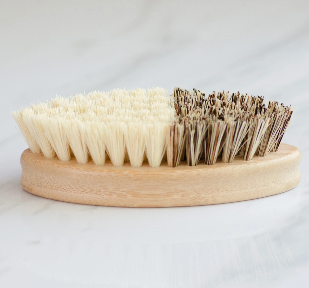 Sisal and Palm Vegetable Brush