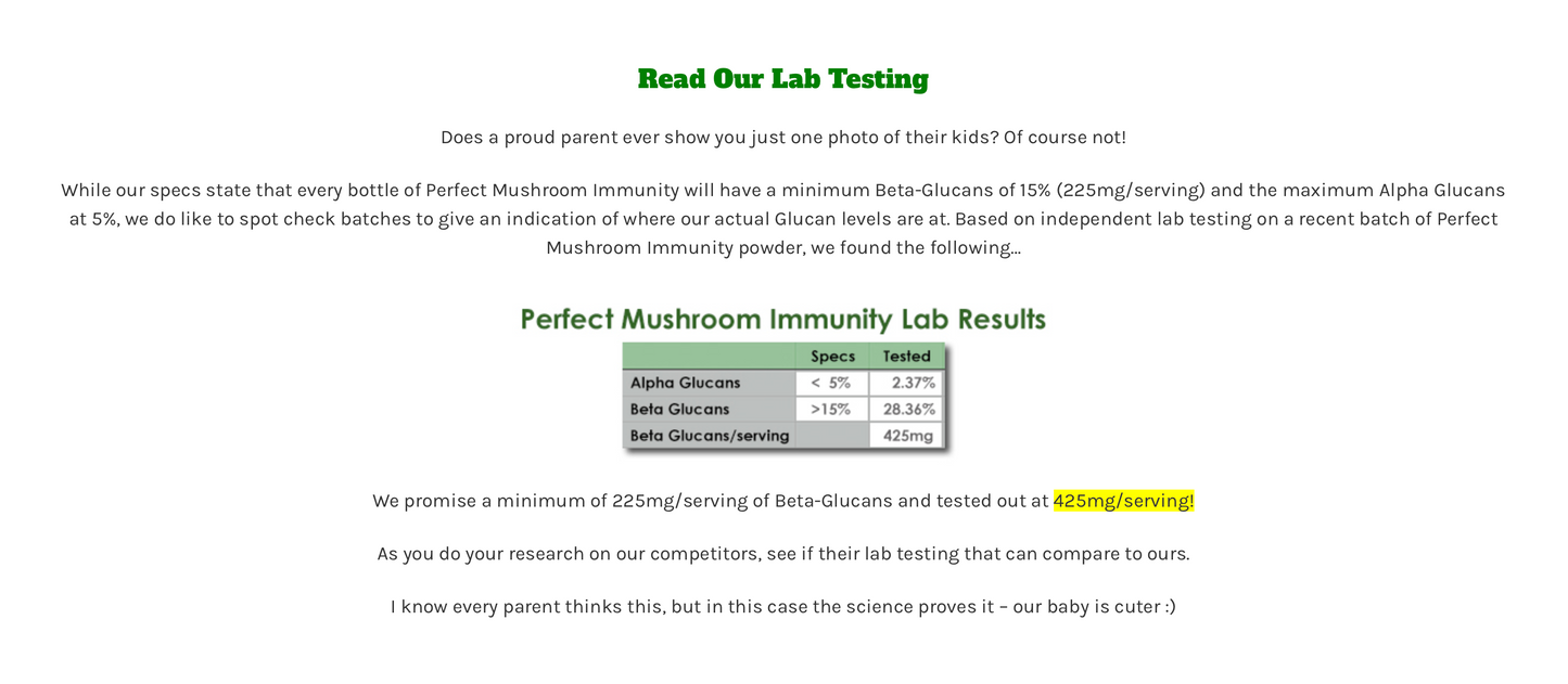 Mushroom Immunity Capsules