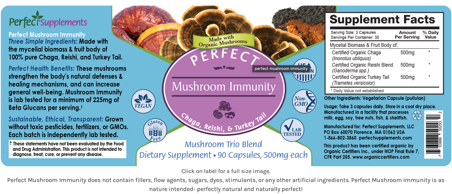 Mushroom Immunity Capsules