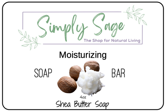 *Handmade Bar Soap - Moisturizing Shea Soap
