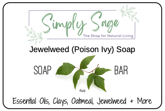 *Handmade Bar Soap - Jewelweed (Poison Ivy)