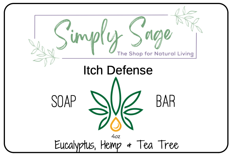 Handmade Soap Bar - Itch Defense