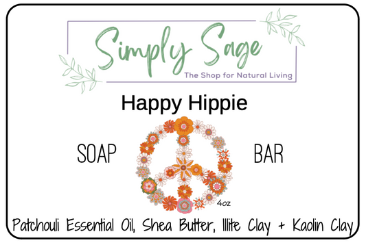 Handmade Soap Bar - Happy Hippie