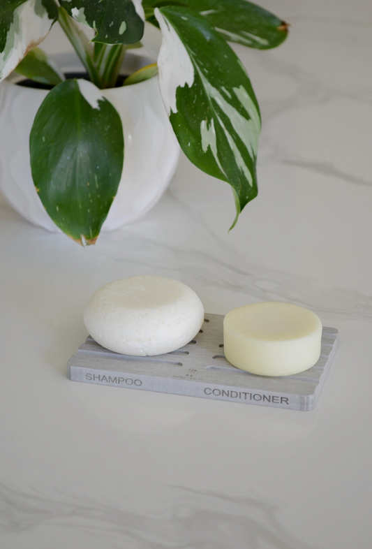 Diatomite Quick Dry Shampoo + Conditioner Soap Lift