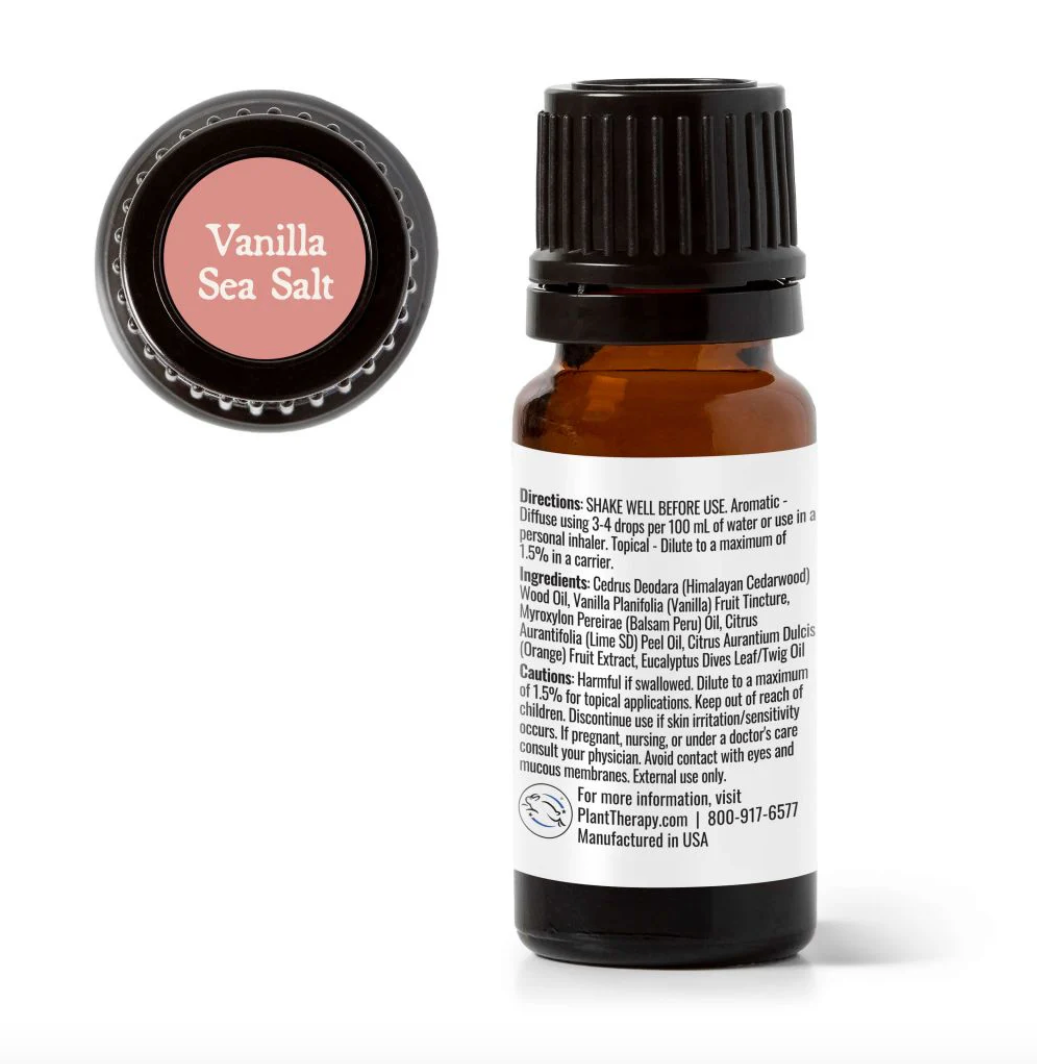 Essential Oil Blend - Vanilla Sea Salt 10ml