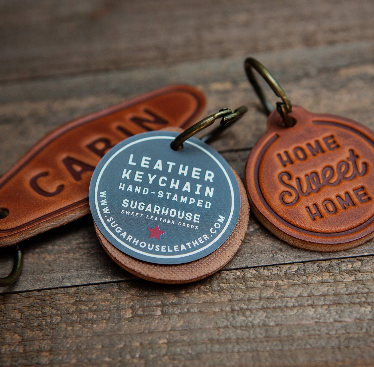 Leather Keychain