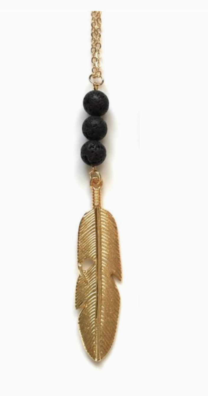 Lava Stone Diffuser Necklace