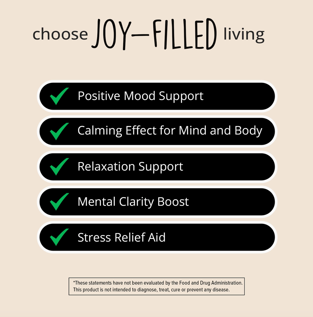 Joy Filled Mood Supplement