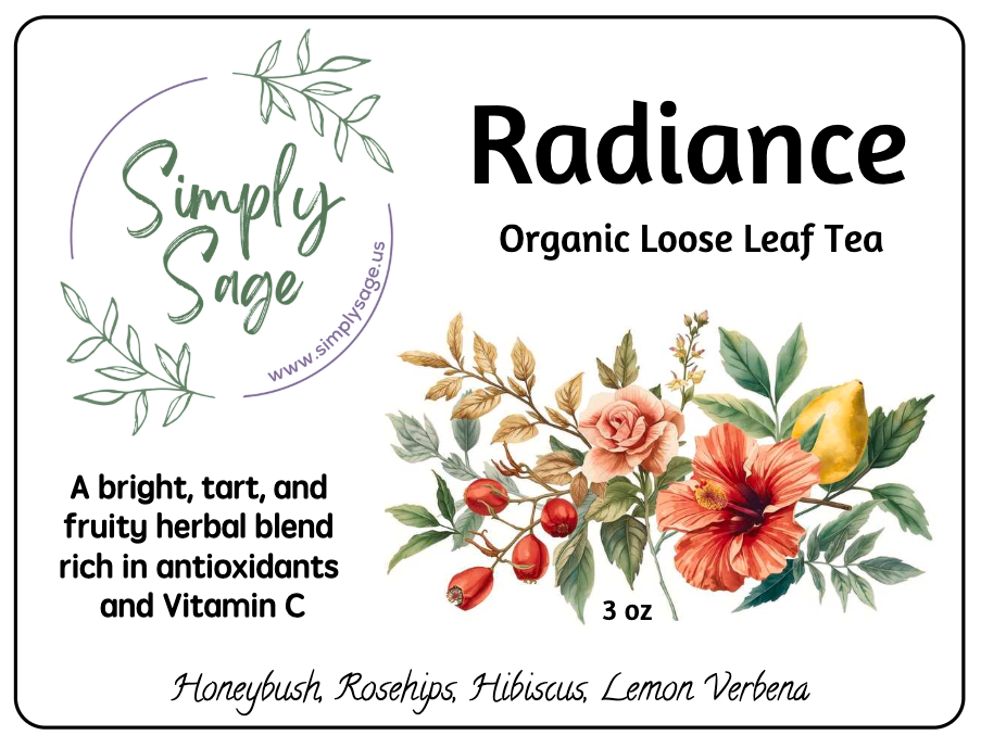 Radiance Organic Loose Leaf Tea Blend