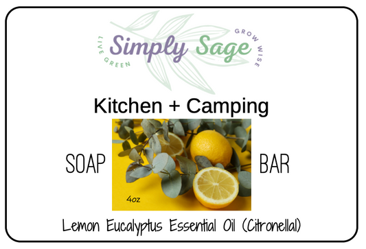 Handmade Bar Soap - Kitchen + Camping