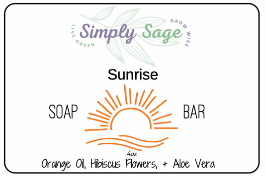 Handmade Bar Soap - Sunrise