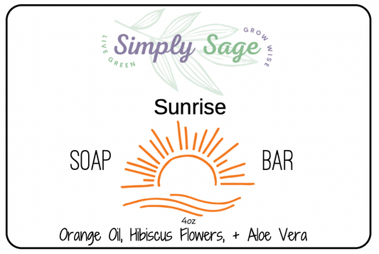 Handmade Soap Bar - Sunrise